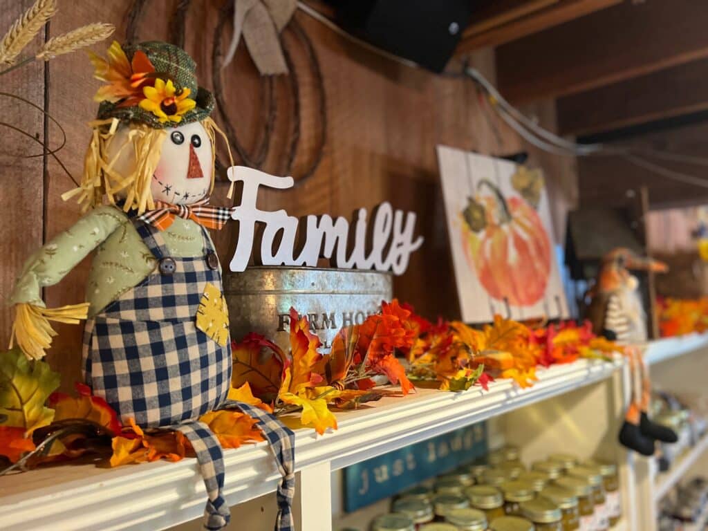 Fun Halloween Decorations at Sonny Acres Farm