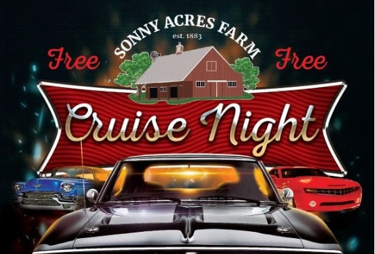 Cruise Night at Sonny Acres Farm