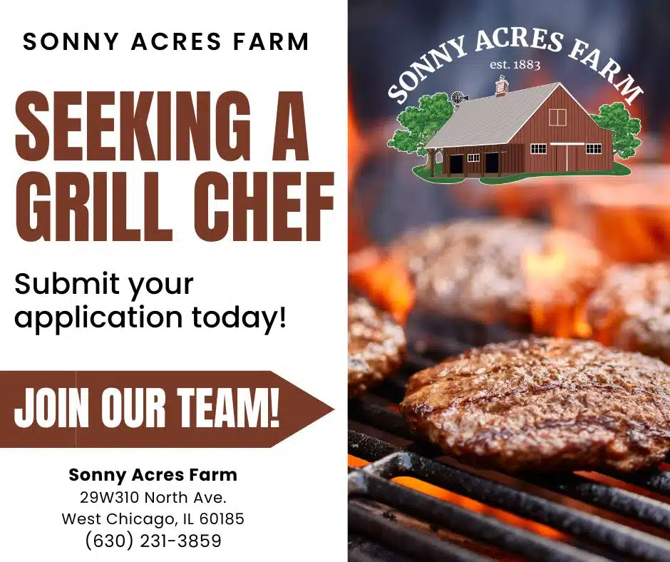 Grill Chef Help Wanted, West Chicago, IL