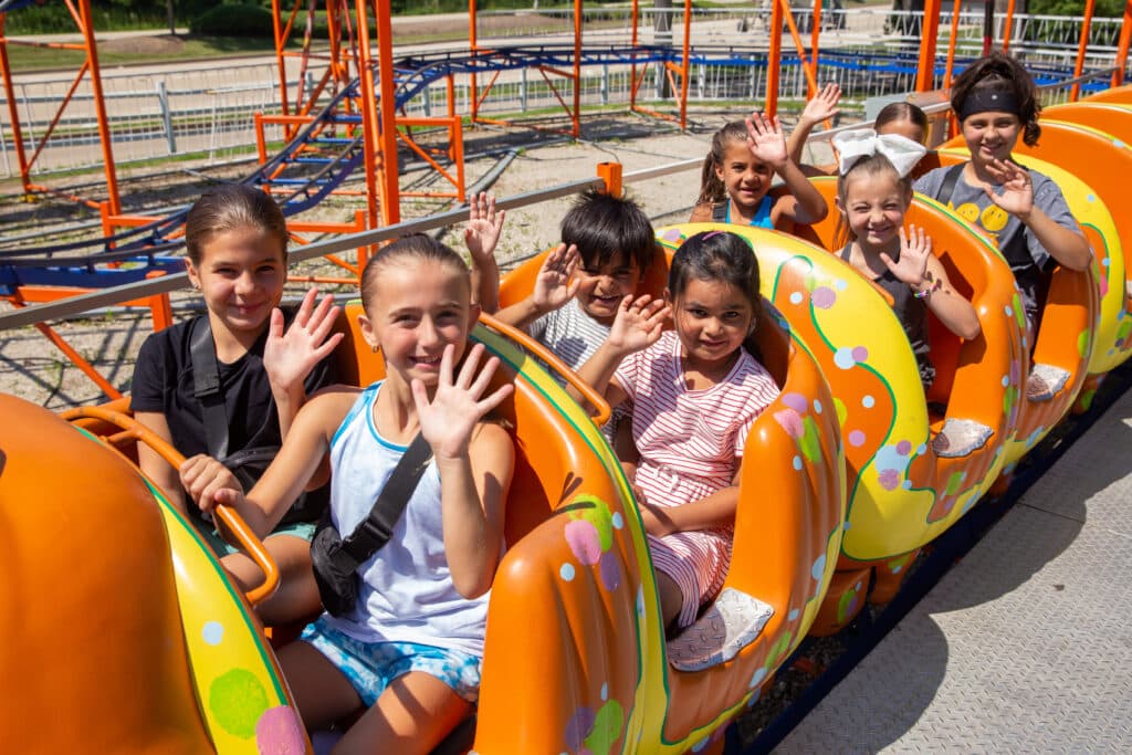 Wacky Worm Roller Coaster at Sonny Acres Farm West Chicago IL