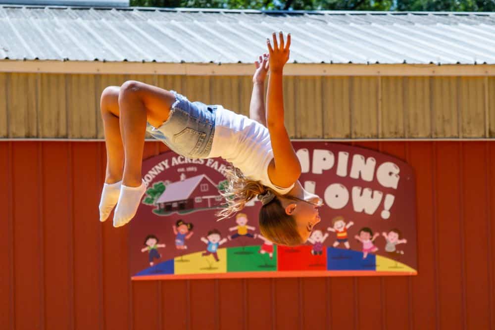 Giant Jumping Pillow at Sonny Acres Farm