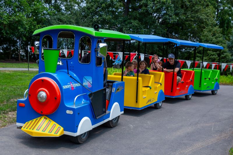 Sonny Express Train Ride at Sonny Acres Farm