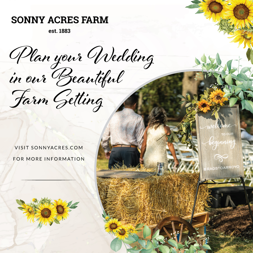 Weddings at Sonny Acres Farm 2025