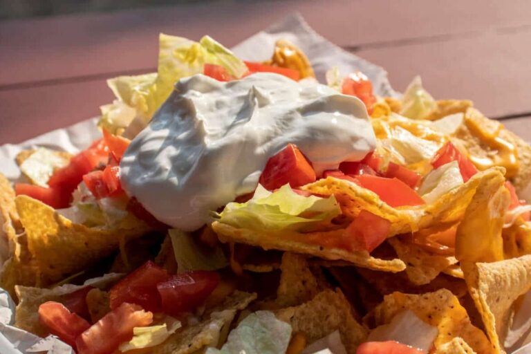 Delicious Nachos at Sonnys Bar