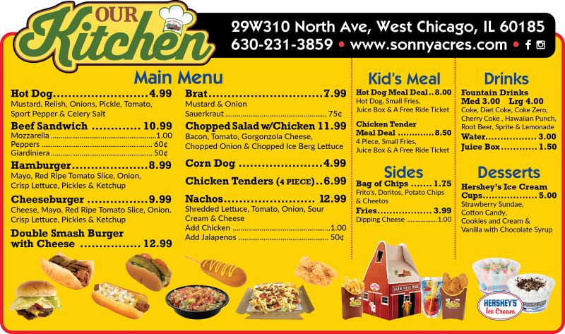 Our Kitchen 9-2026 Menu