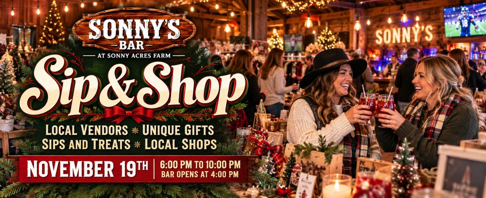 Sip & Shop Holiday Market at Sonny Acres farm 2026_FW_JPG Sip & Shop Holiday Market at Sonny Acres farm 2026_FW_JPG
